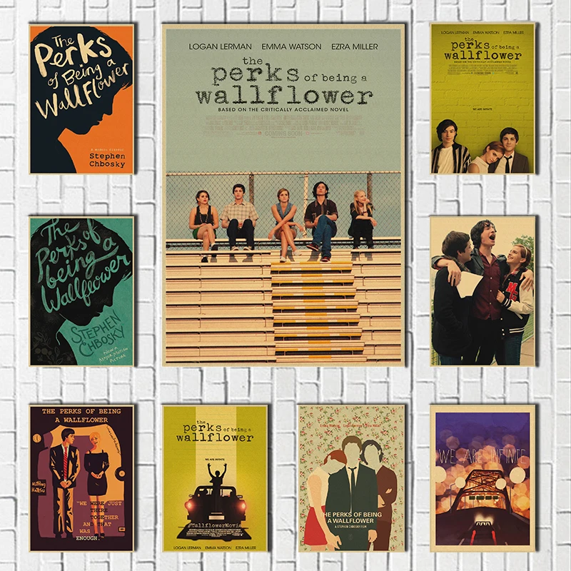 

The Perks Of Being A Wallflower Movie Print Art Canvas Poster For Living Room Decor Home Wall Picture