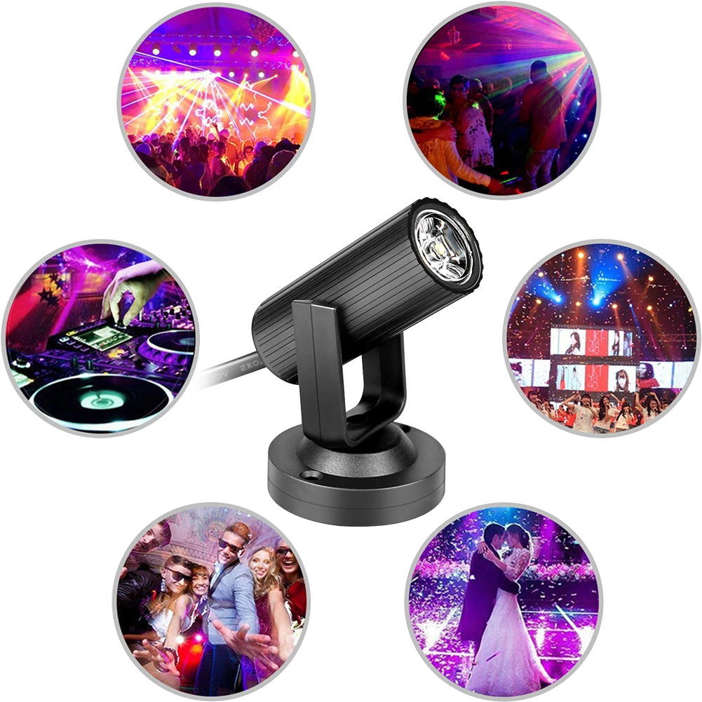 LED  ,  Ƽ KTV  DJ  , ũ   ׼, 360  85-265V