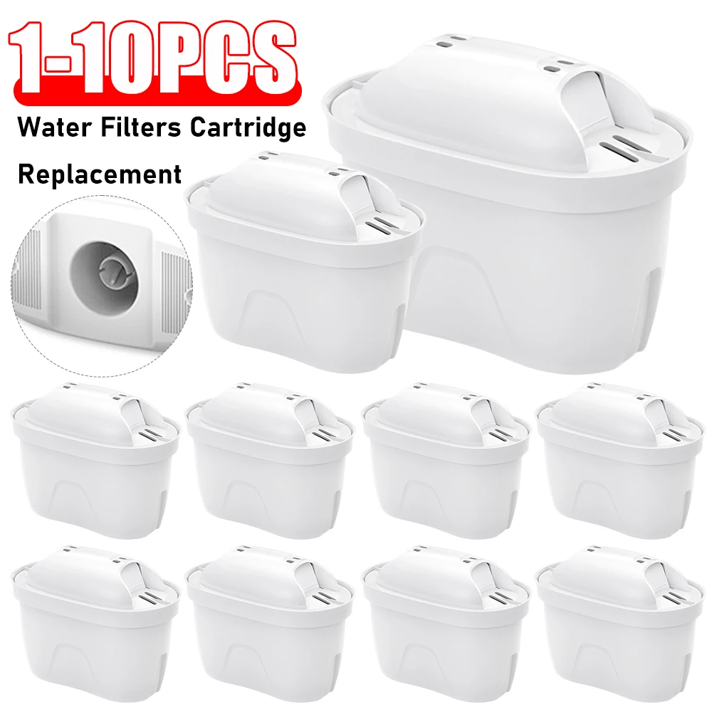 1-10PCS Water Filters Cartridge Reducing Limescale Chlorine Impurities Purifier Activate Carbon Water Filter for Kitchen