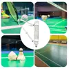 Magnetic Shuttlecocks Storage Tube Transparent Shoulder Strap Badminton Cylinder Durable Barrel Badminton Balls Holder 3