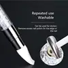 Double Head Nail Art Silicone Sculpture Pen 3D Carving Emboss Glitter Powder Manicure Shaping Silicone Brushes Nail Art Tool 4