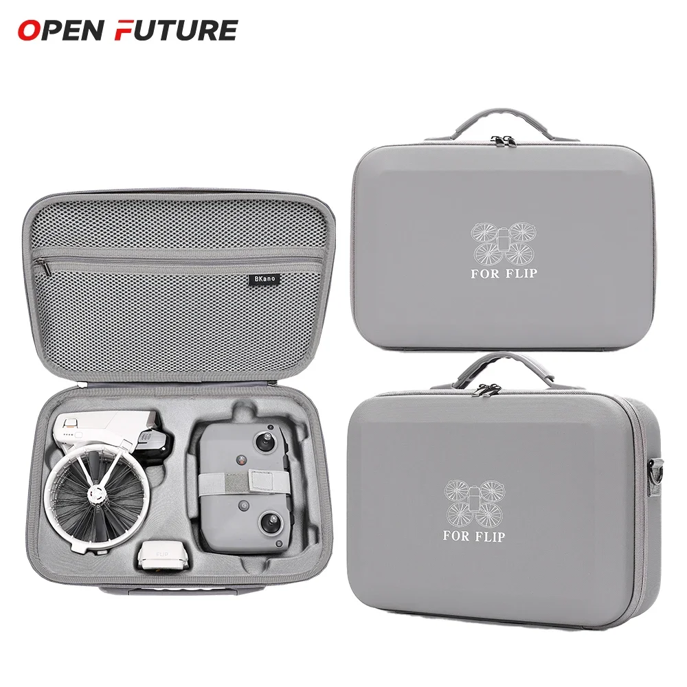 Shoulder Bag for DJI Flip/RC 2/RC N3 Hard Waterproof Storage Bags Portable Carrying Case Handbag for DJI Flip Drone Accessories