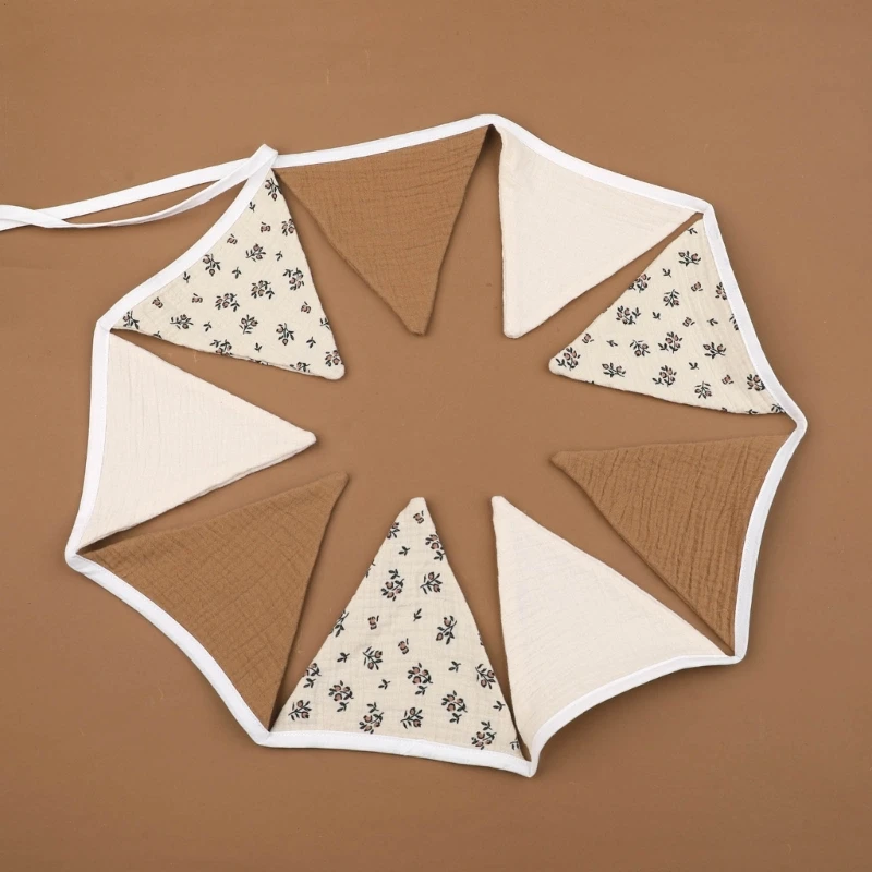 G2PLUS Ghirlanda Bandierine di iuta-3PCS 4M Bandierine di Iuta-36 Bandiere Triangolari Riutilizzabili Gagliardetto di Tela Vintage Decorazione per Matrimoni Feste di Compleanno
