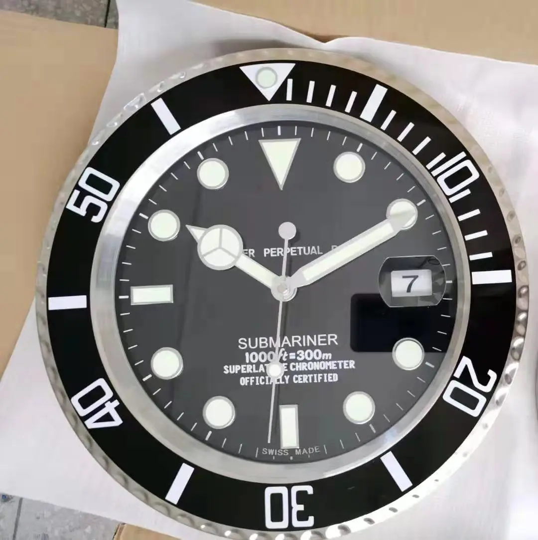 

famous clock wall home decoration 12 inch new item creative watch wall clock