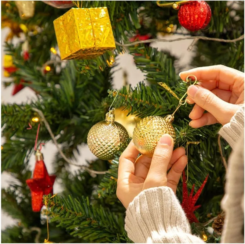 500/50PCS Christmas Ornament Metal Hook Xmas Tree Balls Pendant Hanging S-Shaped Hooks Xmas New Year Party Home Decor Supplies