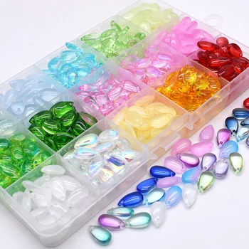 Water Drop Glass Beads 1