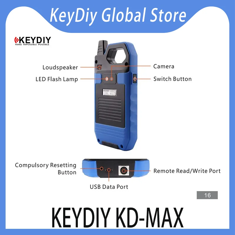 KEYDIY KD-MAX KD MAX KDMAX Key Programmer Remote Generator Chip Reader Frequency Tester Multi-functional Smart Device PK KDX4