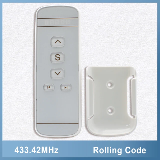 SOMFY Telis 1 4 Pure 433.42MHz 5 Channel Remote Control Curtain Controller Replacement 3