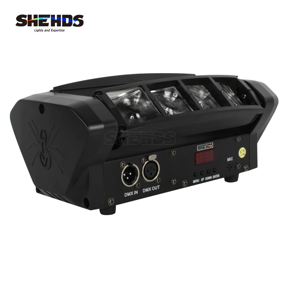 Mini LED Beam Spider 8x6W RGBW 9x10W Moving Head Lighting Good Quality For Party Wedding Nightclubs Dj Disco Spider led light led stage light mini led stage light