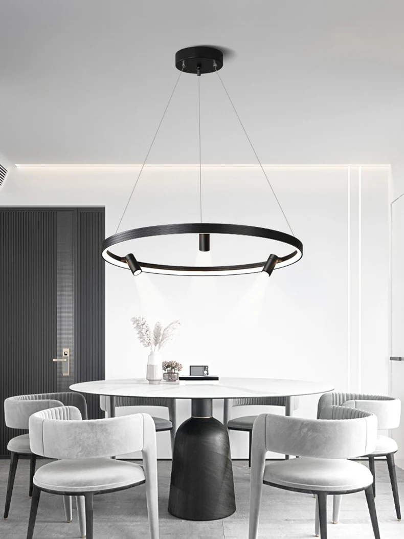 Description Picture 2 of itemModern dine dining room Pendant lights indoor lighting Ceiling lamp hanging light led Chandeliers for living room indoor lightin