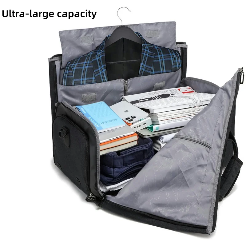 Suit Bag Multifunctional Travel Bag Portable Men's and Women's Suit Bag, Independent Storage for Business Travel Bag