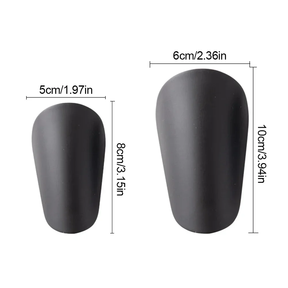 Soccer Shin Guard Pads 2Pcs Football Plastic Guards Leg Protector for Kids Adult Breathable