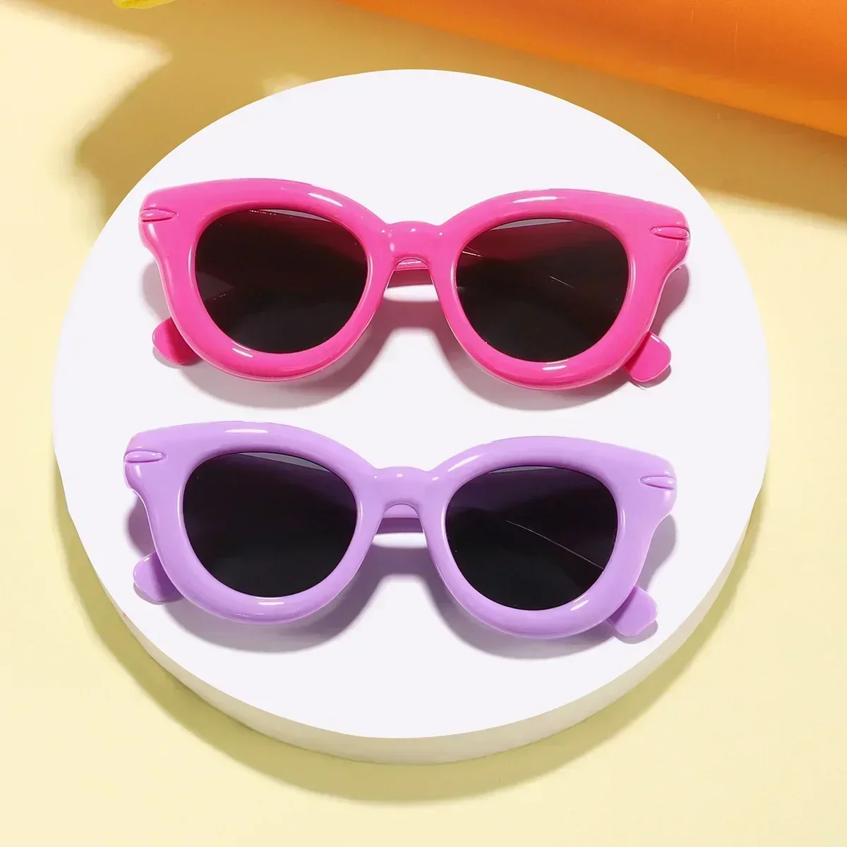 Kids Sunglasses Adorable Sweet Decor Cartoon Sunglasses for Boys Girls