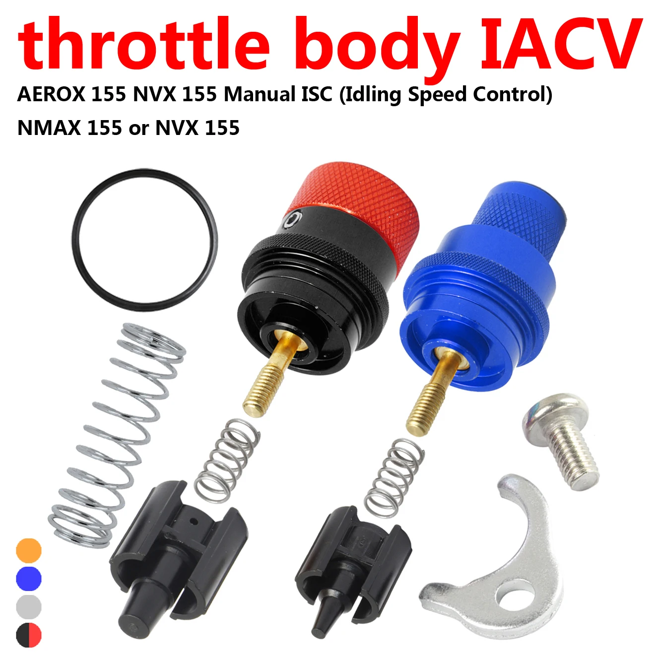 Isc Iacv Manuale Per Yamaha Aerox 155 Tricity 125 150 Nvx 155 Nmax 125 155 X-Max 400 Regolatore Corpo Farfallato