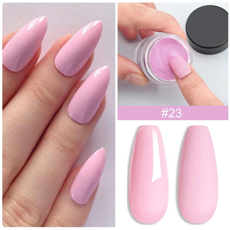 Dipping Powder Nail Art 10g Dipping Powder Pure Color Flash Nail Dust Decorative Resin Pigment Nail Art Needs Primer And Sealing Layer