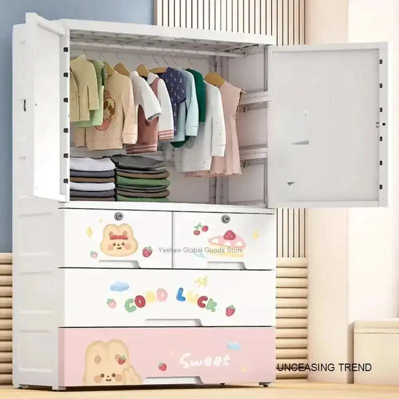 Baby Cabinet Drawers Children Wardrobes Storage Hangers Children Wardrobes Organizers Penderie Enfant Room Furniture