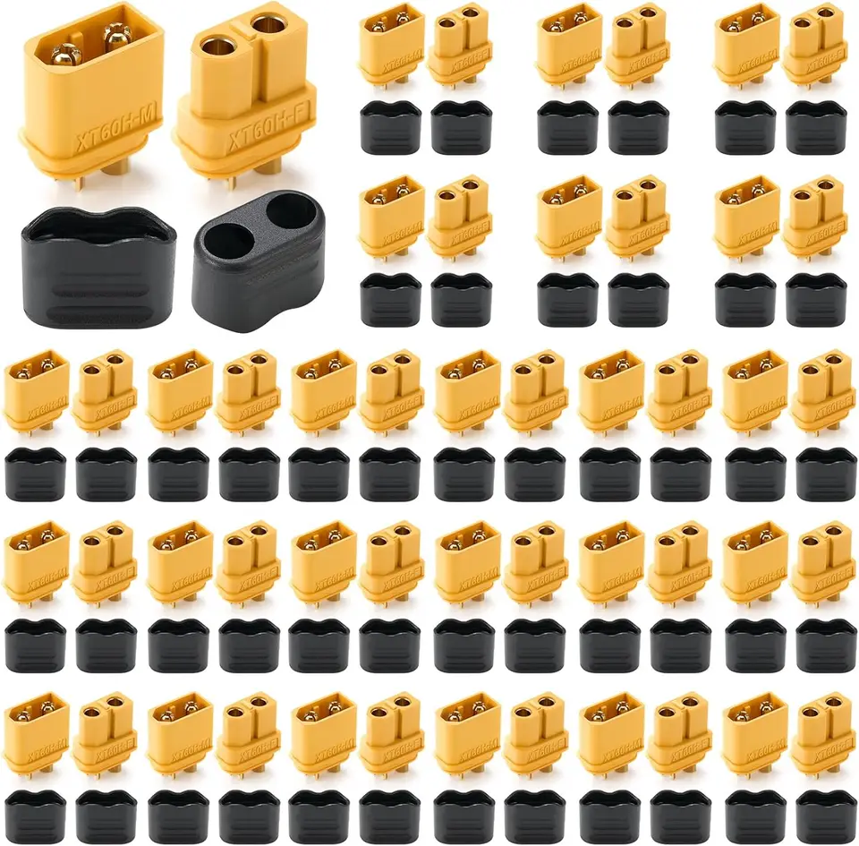 XT60 XT-60 Male Female Bullet Connectors Plugs For RC Lipo Battery In Pakistan