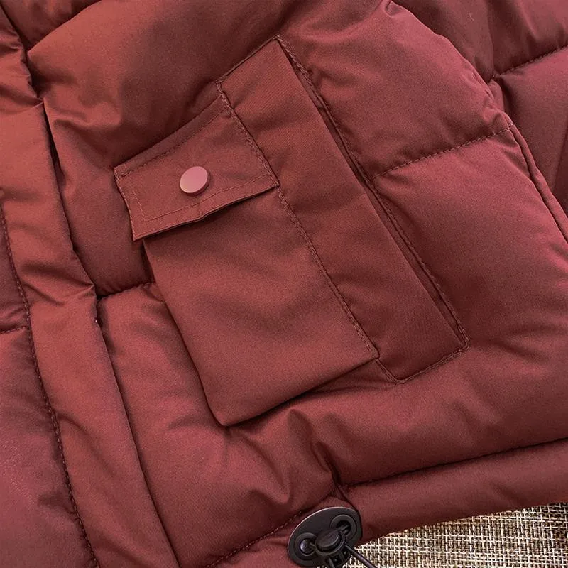 This Year Women's Short Cotton-padded Coat Popular Winter Female Down Parkas 2025 High Sense Small Casual Down Cotton Bread Coat