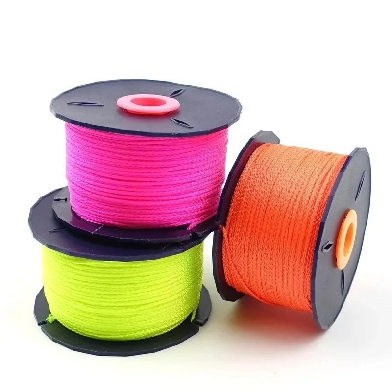 Braided Nylon Mason Line - Durable, Abrasion and Mildew Resistant Rope for Crafting, Gardening, and Home Decor (100m)