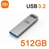 Xiaomi 2TB USB 3.2 Flash Drive High Speed Metal, Waterproof Storage - Silvery 512GB