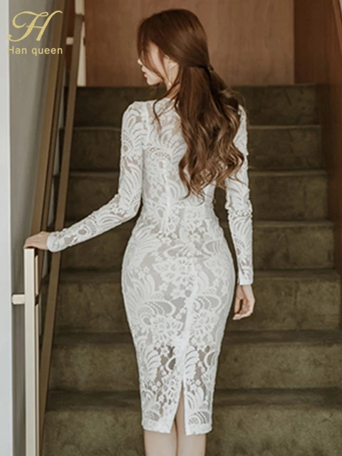 White Lace Dresses