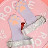 Dog Paw Cowhide Weight Lifting Grips Silicone non-slip With Wrist Straps Lifting Strap Gym Deadlifts Pull Ups Lifting Grip Glove 6