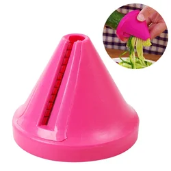 Spiral Vegetable & Fruit Shredder Peeler - Multi-Function Manual Grater & Kitchen Tool (B)