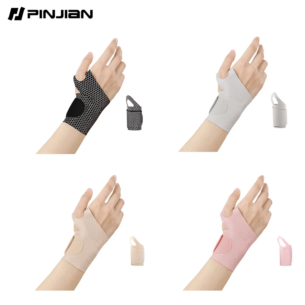 

PINJIAN Wrist Support Splint Brace Protector Band Tendon Sheath Pain Relief Arthritis Carpal Tunnel Sprain Tendinitis Wristband