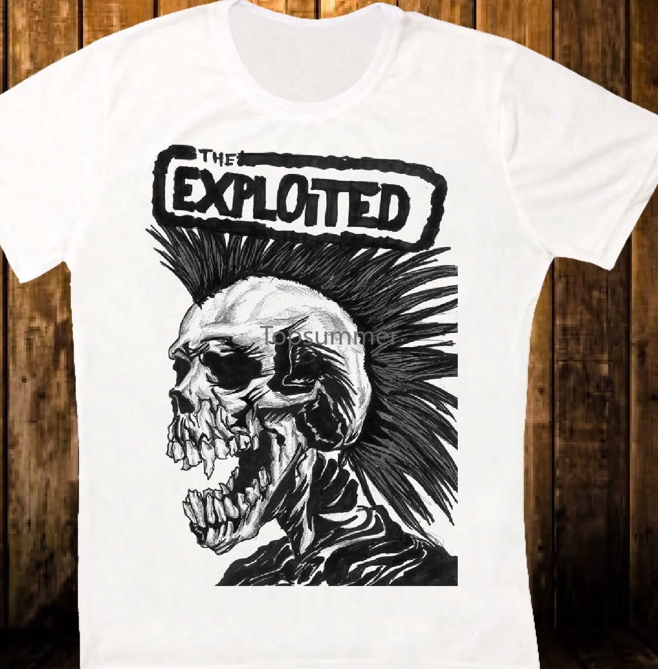

The Exploited Punk Rock Retro Vintage Hipster Unisex T Shirt 1035