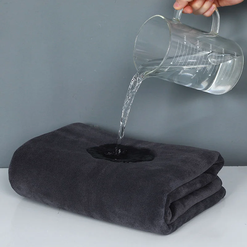 White large towel, bath towel, beauty salon towel, soft and absorbent quick drying sports beach hotel towel 3