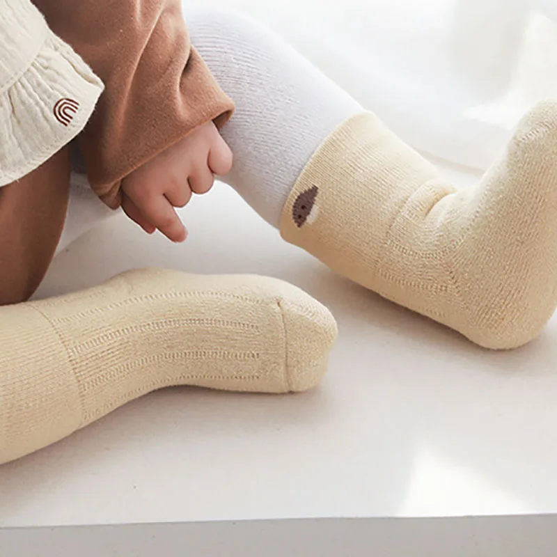 Warm Thick Lined Baby Socks for Winter
