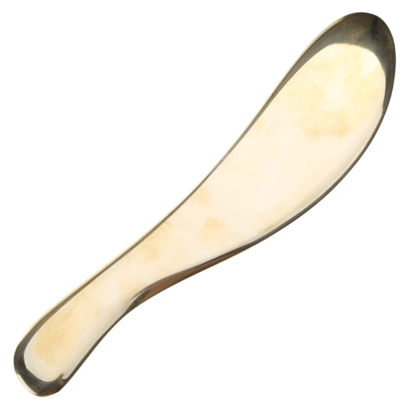 

RXJC Scraping Massage Tool Copper Guasha Board for SPA Acupuncture Therapy Trigger Point Copper for FACIAL Massager