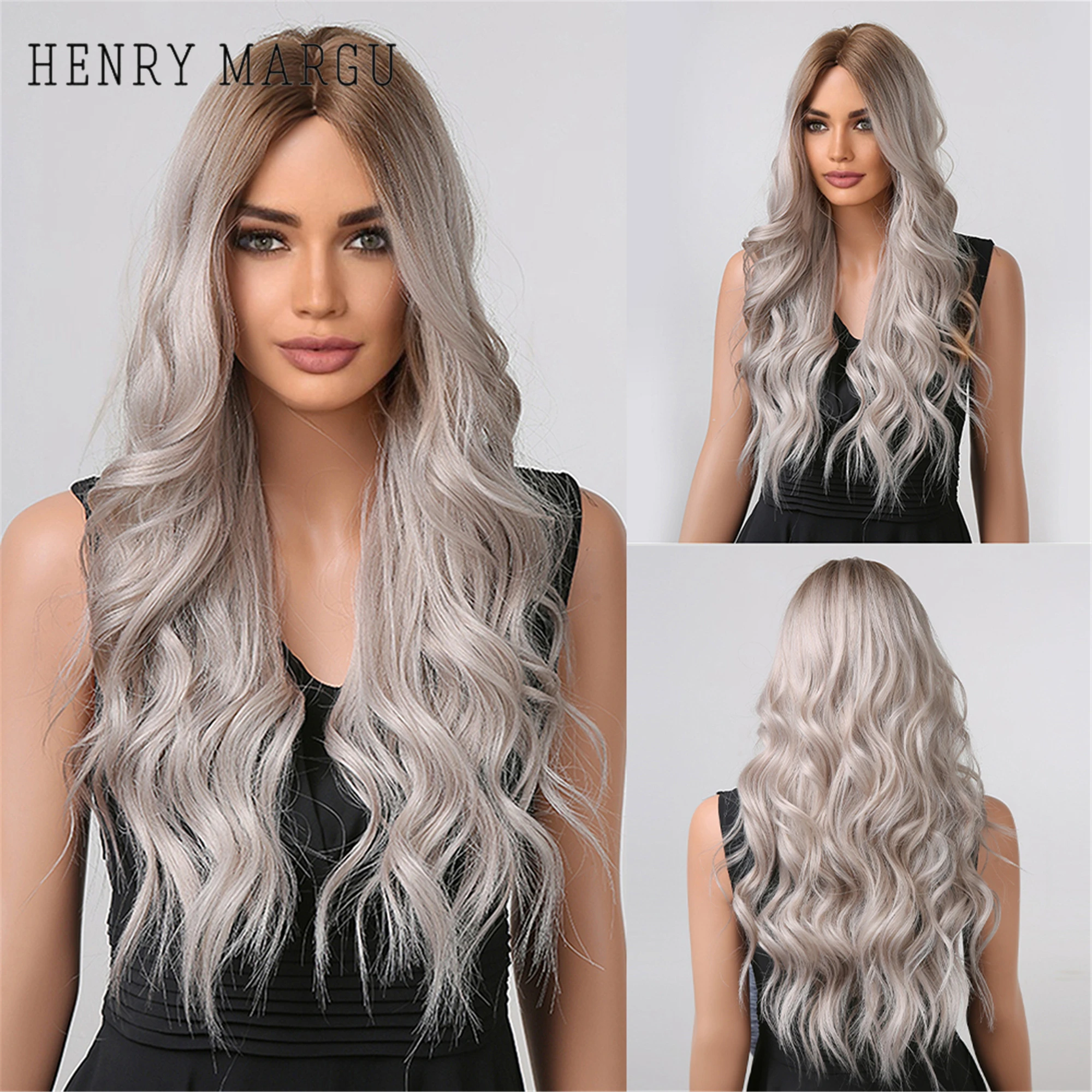 Gray Wigs Short Grey Wigs For White Women Pixie Cut Wig With Bangs Gray