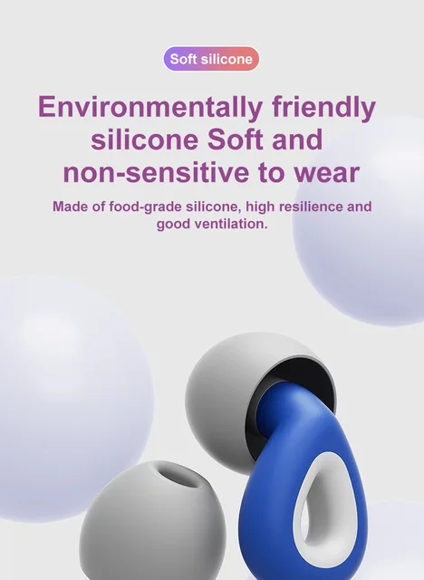 E0111 | Tappi Per Orecchie Riutilizzabili In Elastomeri Termoplastici RS PRO, SNR 27dB, Conf. Da 100 Coppie Con Filo, Col. Blu | RS - Foto 6