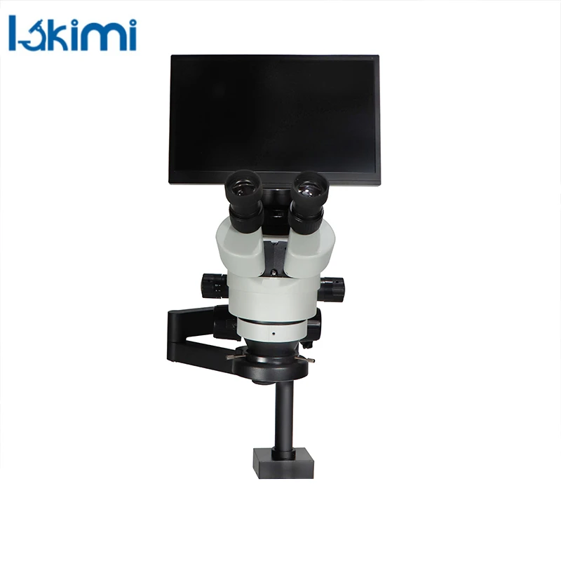 전기 전문 현미경 납땜 삼안 스테레오, 4K HDMI USB 쥬얼리 작동, 디지털 비디오 용접, 골드스미스 휴대폰