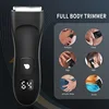 Electric Body Groomer Groin Hair Trimmer for Men Safe Ball Shaver Pubic Hair Cutting Machine For Body Bikini Epilator Razor 6