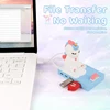 USB HUB Hub Splitter, USB C Port Cartoon Cute Stand HUB, Suitable, For mobile phones, tablets, laptops, desktops, projectors 3