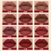 Nude Matte Lip Gloss 24 Colors Long-lasting Velvet Lipstick Waterproof Non-stick Cup Sexy Red Dark Lip Tint Makeup Cosmetic 2