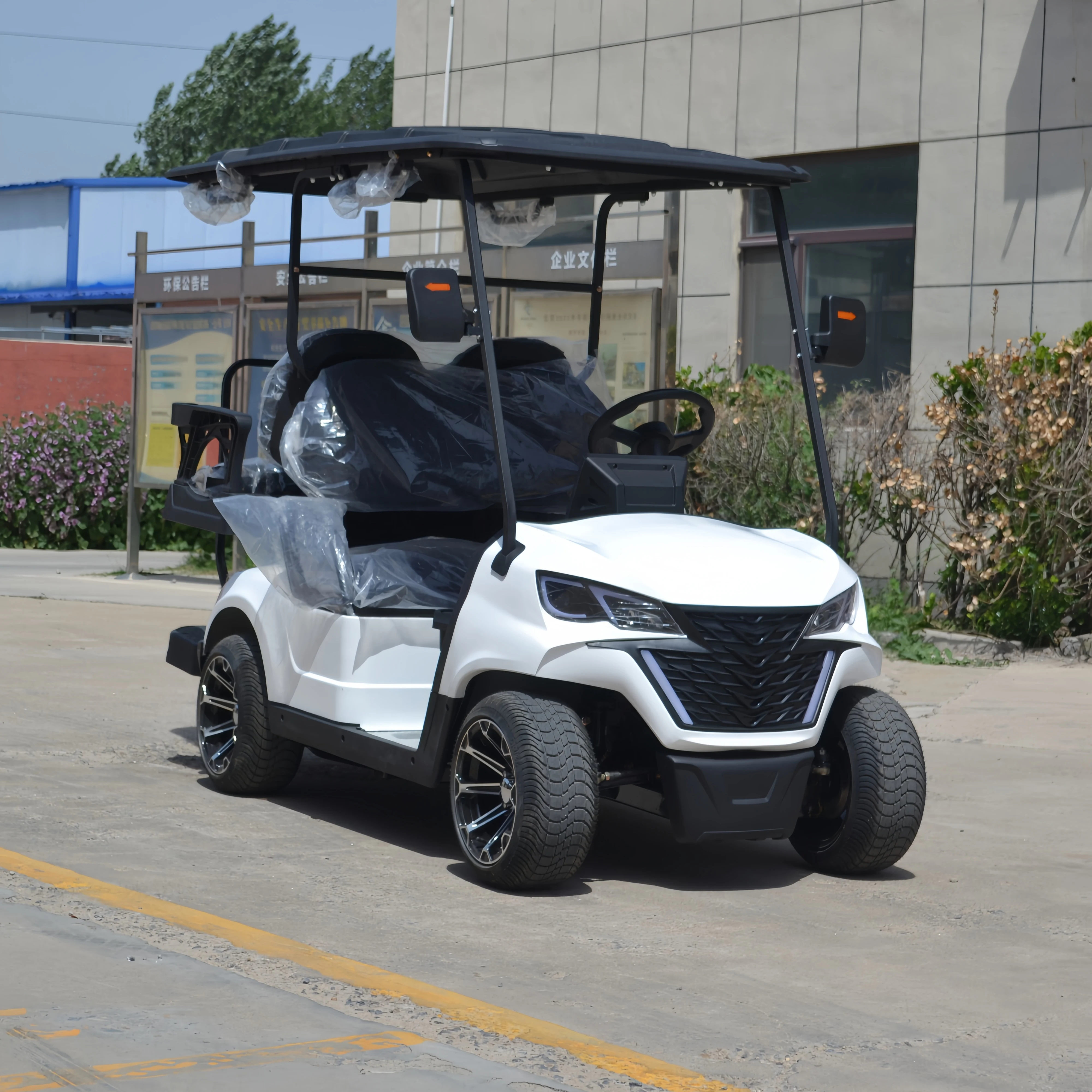 Four wheel drive 4 seater golf cart mini golf cart classic car