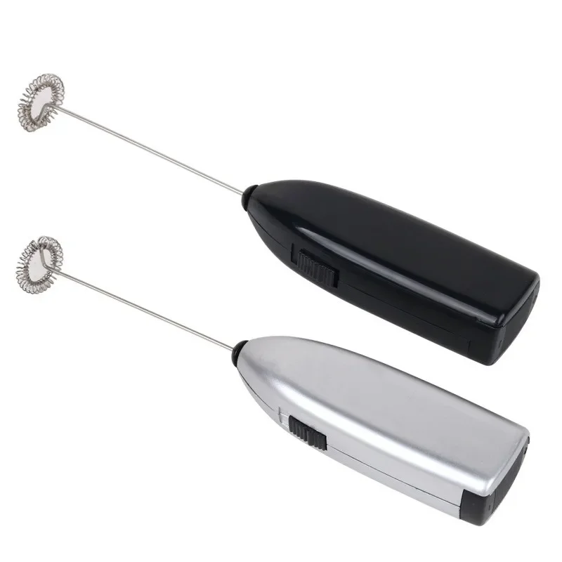 Milk Frothers Handheld Stainless Mini Electric Egg Beater Coffee Milk Tea Blender Beat Up the Cream Stirring Kitchen Tool