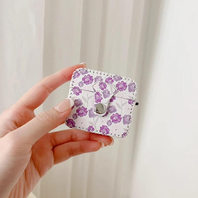 Flower Prevenire La Caduta Della Custodia Per Apple Airpods 2 3 Generation Cover Per Airpods Pro 3Rd Gen Shield Air Pods Guscio Protettivo