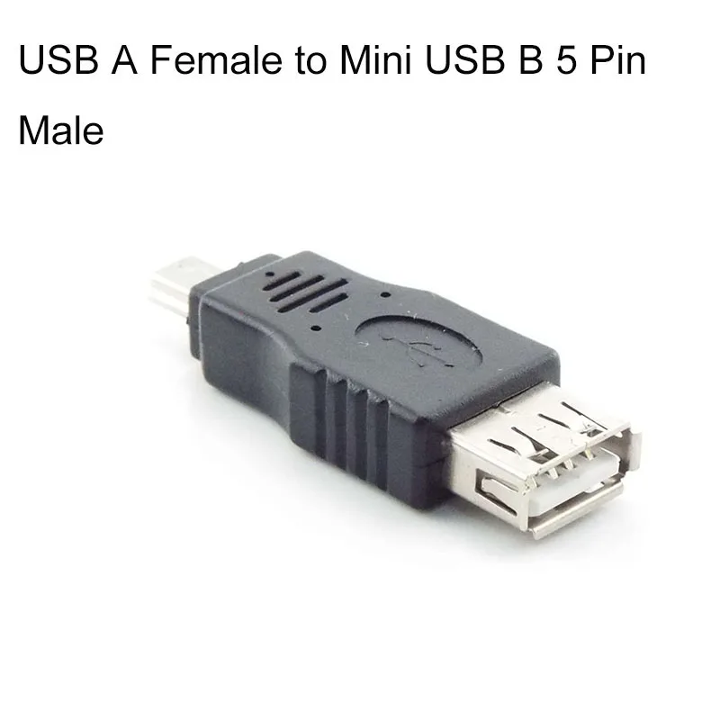 10 Adattatori USB 2.0 Da A Maschio A Mini 5 Pin B Femmina – Convertitori