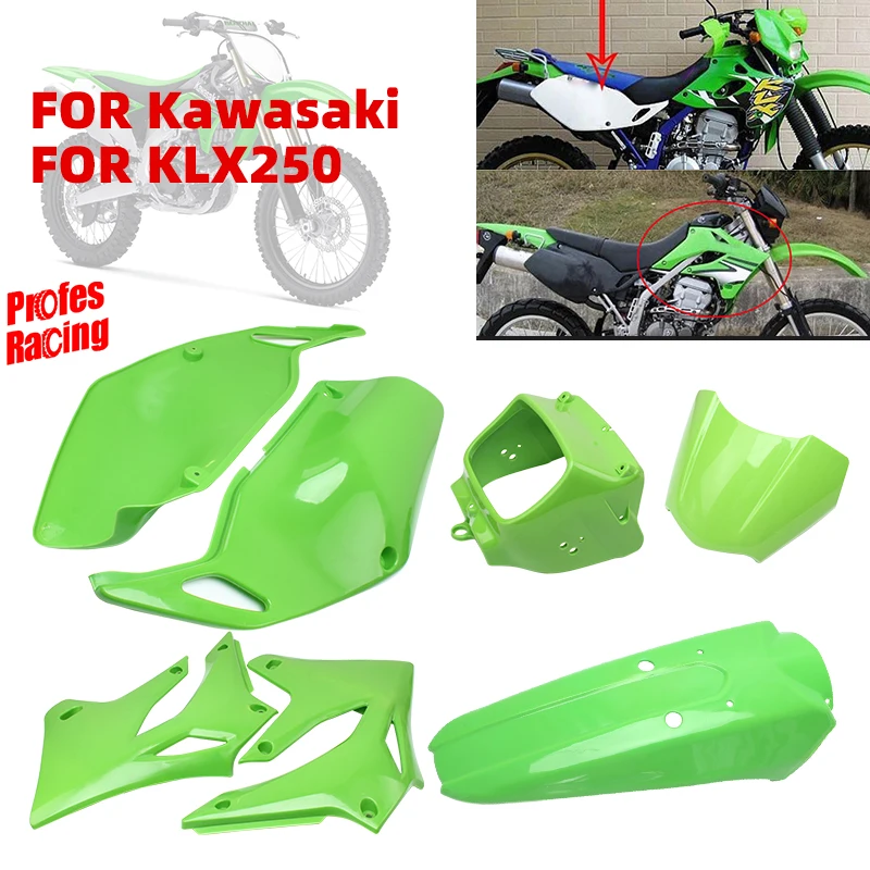 MotorcycleAccessoriesForKawasakiKLX250300PlasticsProtectGuard