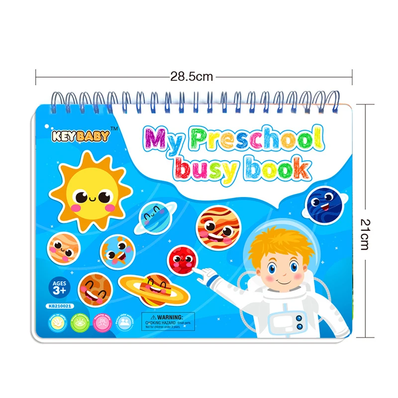 My First Busy Book Montessori Toys Baby Educational Quiet Book Activity Busy Board Learning Toys For Kids Christmas Gifts plush toys for babies