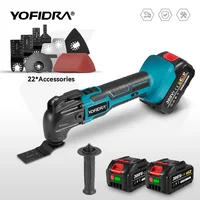 Yofidra Oscillating Multifunction Tool 6 Gears Variable Cordless Woodworking Trimmer Cutting Tools For Makita 18v Battery 1
