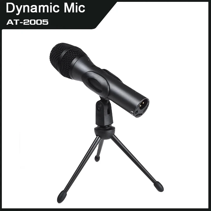 

AT-2005 Most Beautiful Vocal Studio Recording Equipment Professional Dynamics Microphones For Live Singing
