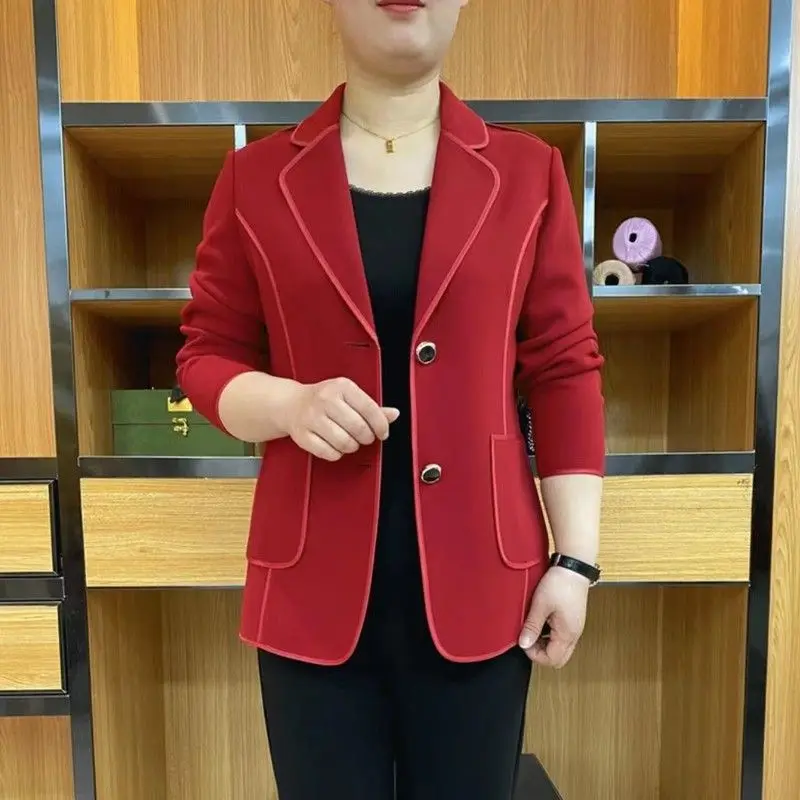 

Women Blazer 2023 New Korean Spring Summer Fashion Long Sleeve Office Ladies Suit Casual Short Blazers Coat Female Outer R55