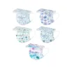 50pc Adult'S Christmas Printed Mask Disposable Protective Face Disposable Face Mask Mouth Cover 마스크 маски マスク가면 маска защитная 2