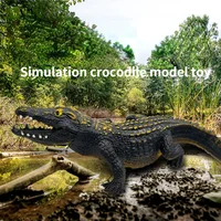 Forest Simulation Crocodile Lizard Model Soft Rubber Reptile Early Childhood Education Cognitive Props Halloween Funny Toys 2
