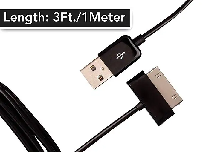 1m/2m USB Data Cable Charger Cable for samsung galaxy tab 2 3 Tablet 10.1 P3100 / P3110 / P5100 / P5110/N8000/P1000